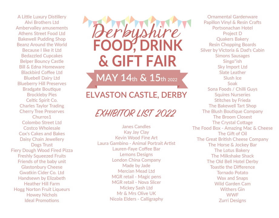 Kedleston Hall Fair Exhibitors